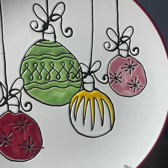 Spectrum Designz Ornament Decorative 8in Plate 2018 W/ Easel Christmas Decor - Picture 4 of 8